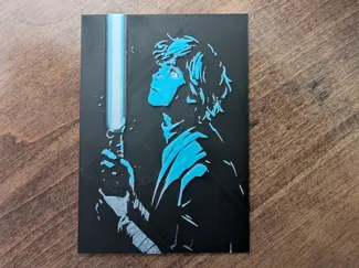 Luke Skywalker - Star Wars - HueForge