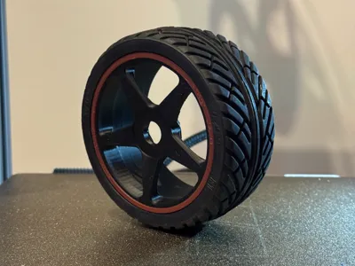 Modular 5-Spoke Wheel Rim – PMT 1/8 GT Standard