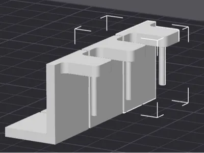 Curtain Rod Support
