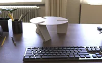 Mini table tournante de bureau — photo 2