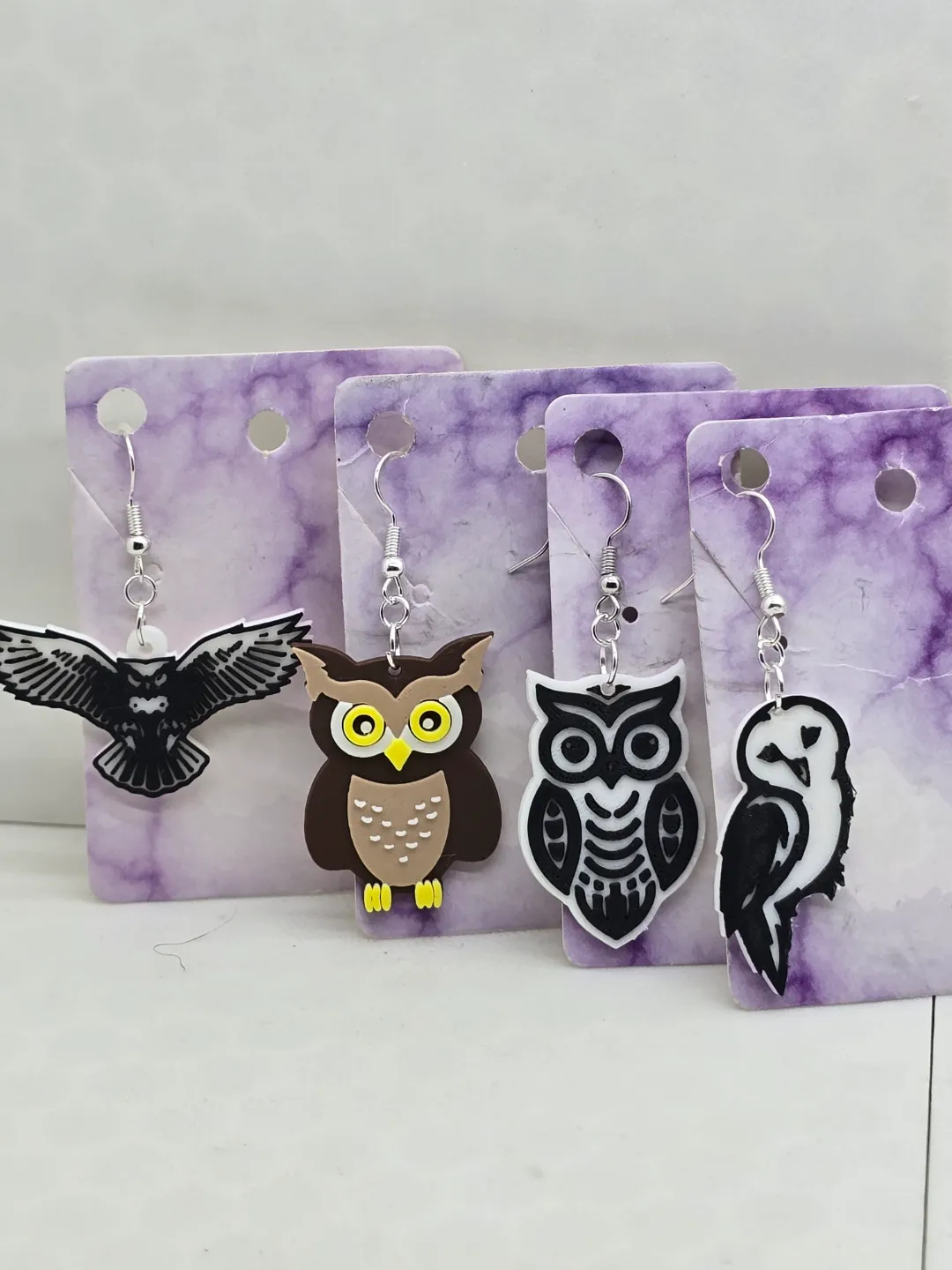 Owl Earrings view 2