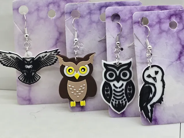 Owl Earrings