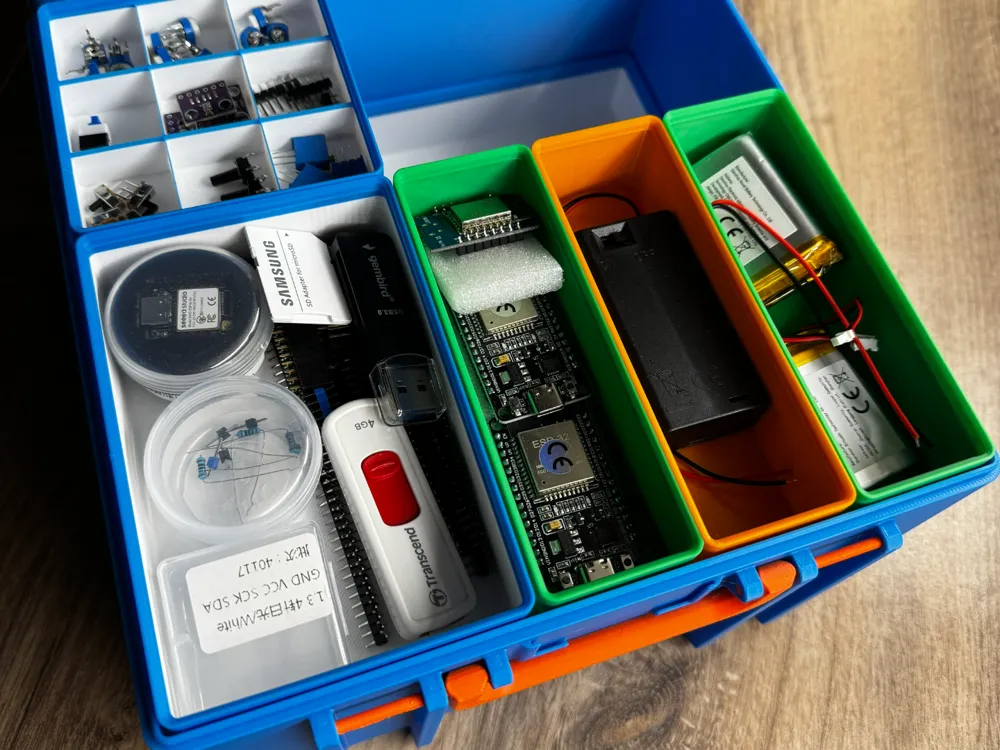 Gridfinity Tool Box 5x5x15U Modular Organizer - Free 3D Print Model ...