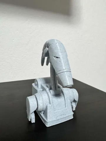 Figura decorativa: B1 Battle Droid Bust star wars — vista de referencia 3
