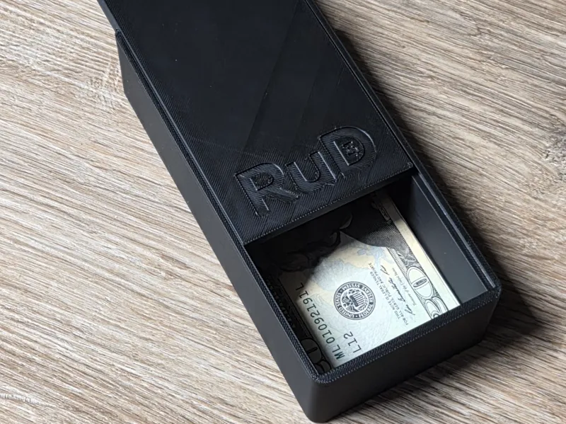 Properly Designed Cash Box for USD NO SUPPORT