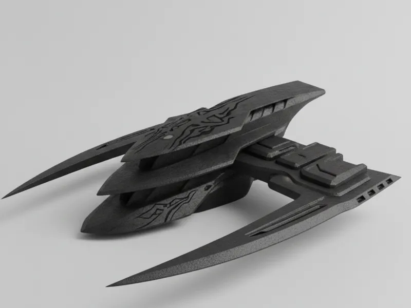 Warship model