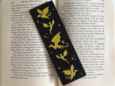 Fourth Wing  Dragon Bookmark