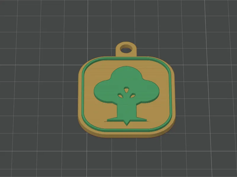 Keychain Sylvan fraction