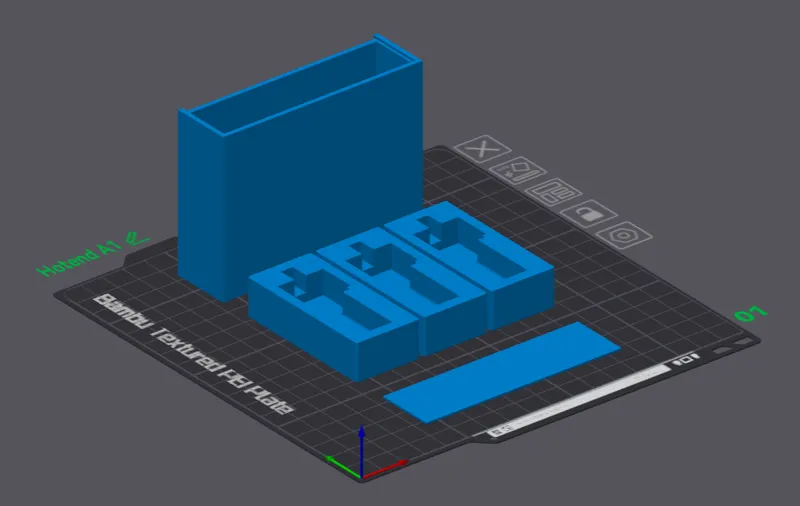 Caja Hotend A1