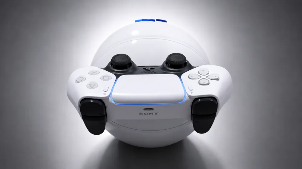 Nba Player Controller Stand Basketball PS5 Controller Stand - Free 3D Print Model - MakerWorld