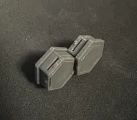 Embedded 15x6mm magnets with pause