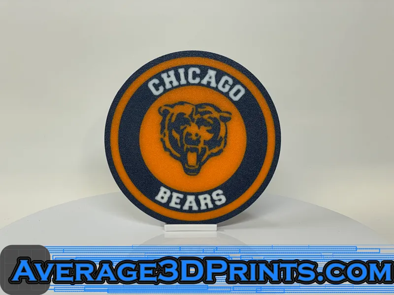 Coaster - Chicago Bears Round Logo