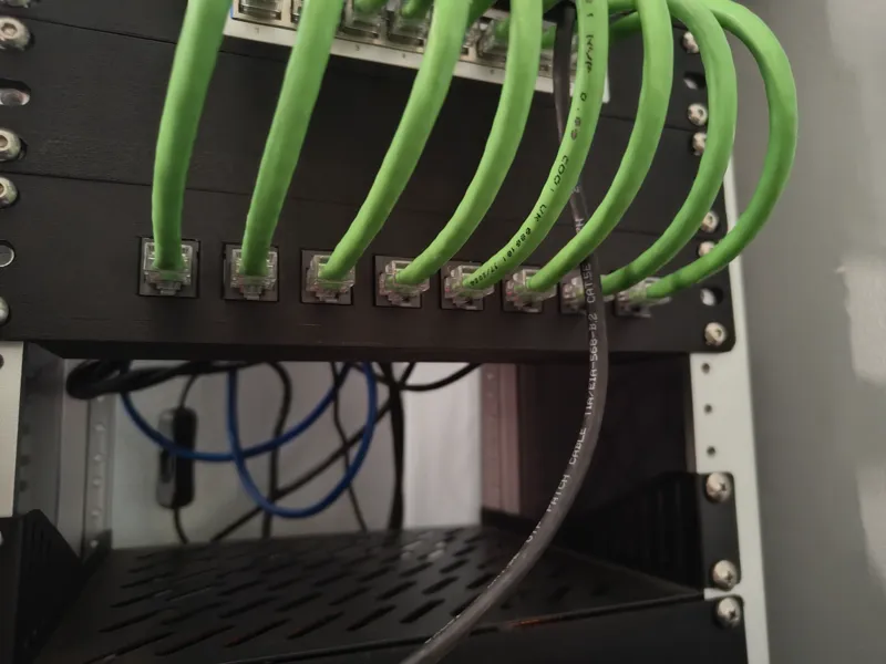 10 Port Keystone 10inch Rackmount