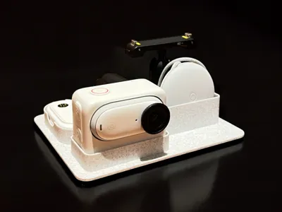 Insta360 Go 3 parts organizer base