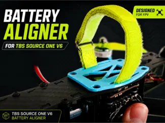 Battery Aligner for TBS Source One V6