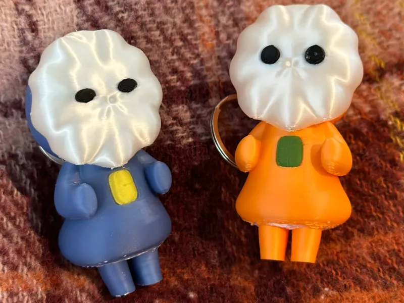Gundam TWFM Cool And Hots Keychain