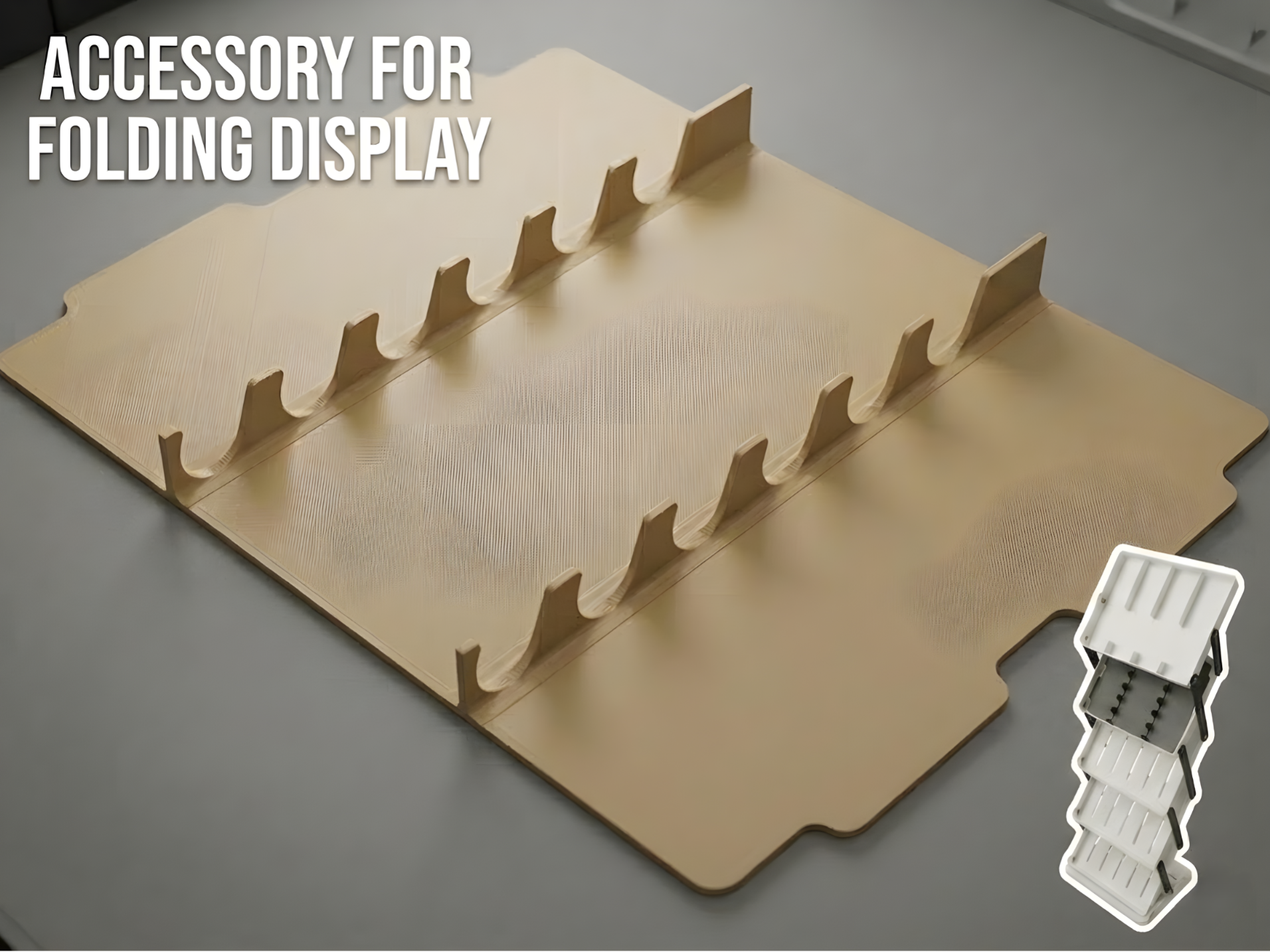 Modular Pen & Brush Insert for 5-Level Display