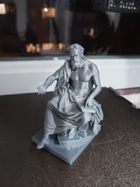 Statue du philosophe grec Xénophon — photo 2