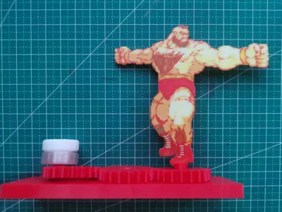 Hand-Cranked Zangief Double Lariat