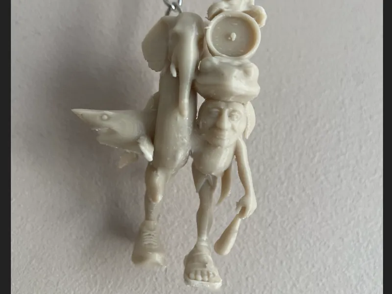 Every Brainrot Mix 3d keychain Italian Brainrot