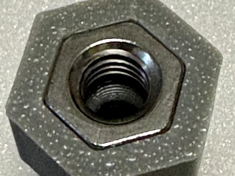 Press-Fit M6 Nut Adapter for PTFE Tube
