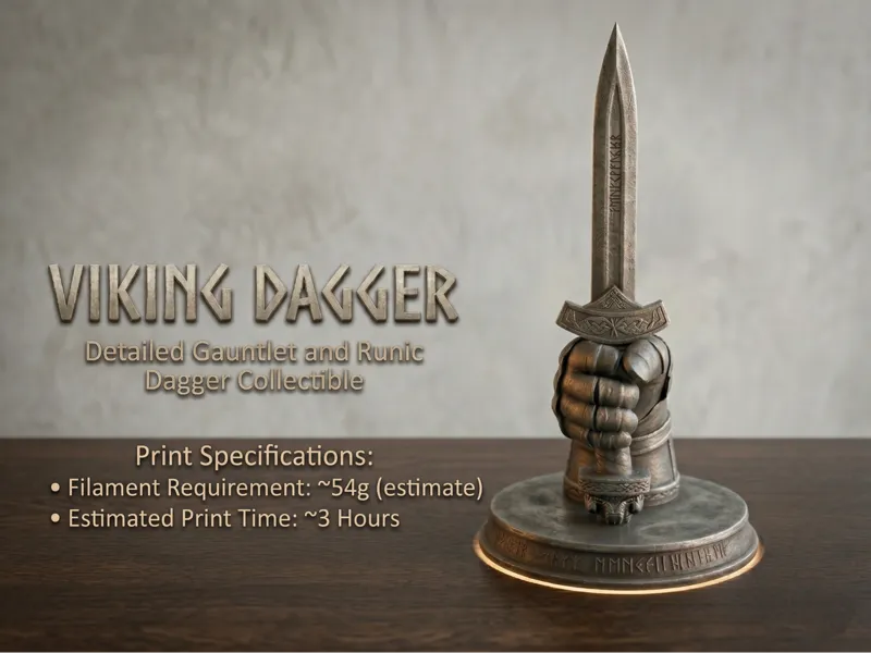 Viking Dagger & Gauntlet