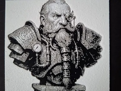 Bust 6 — Master Siege Machine Engineer