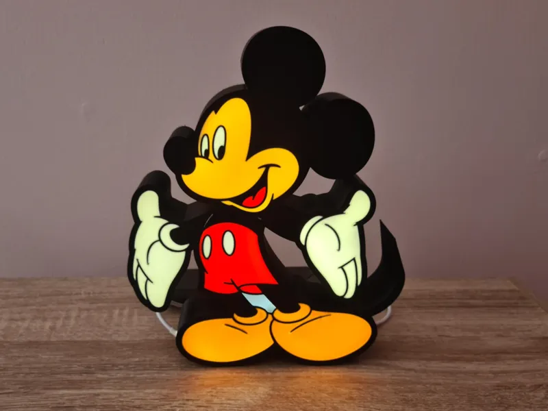 Mickey Mouse Light Box