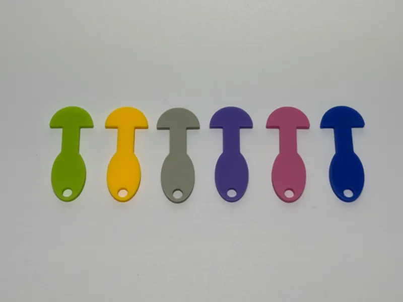 Removeable Trolley Key for AUS $2 Coin Size