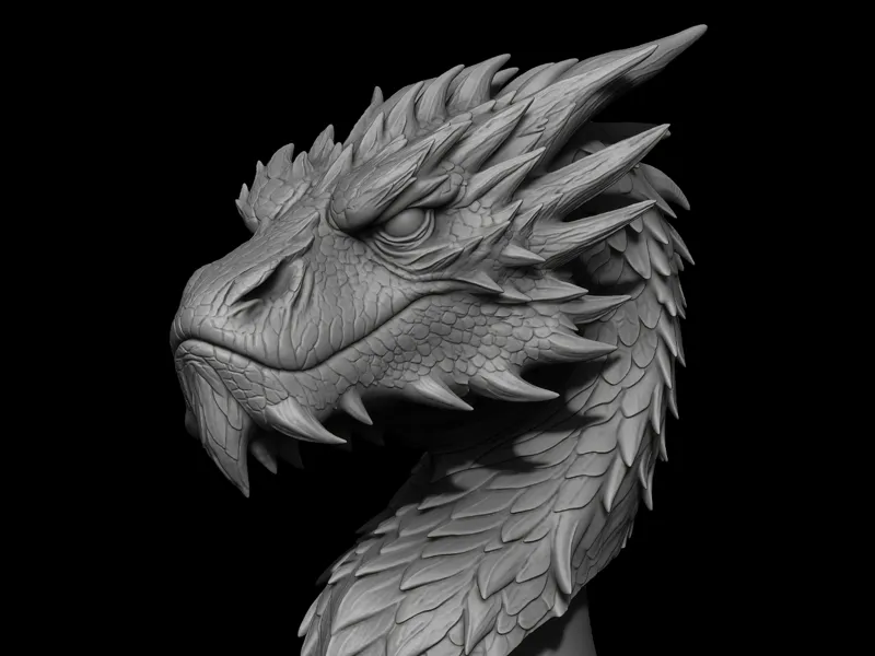 Smaug Bust