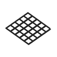 petg little smaller to fit bed better
