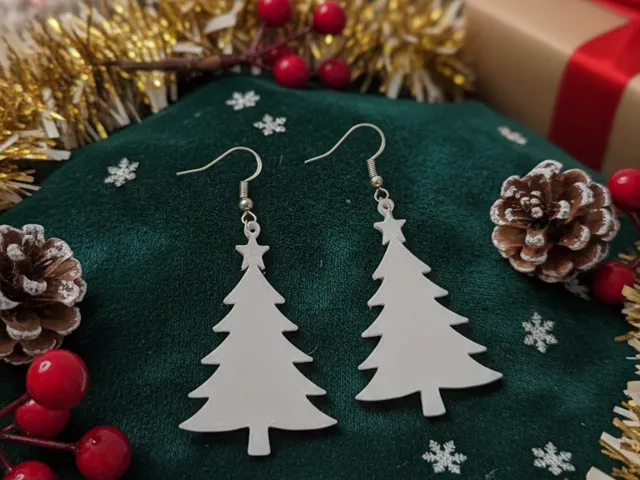 Christmas Tree Earrings