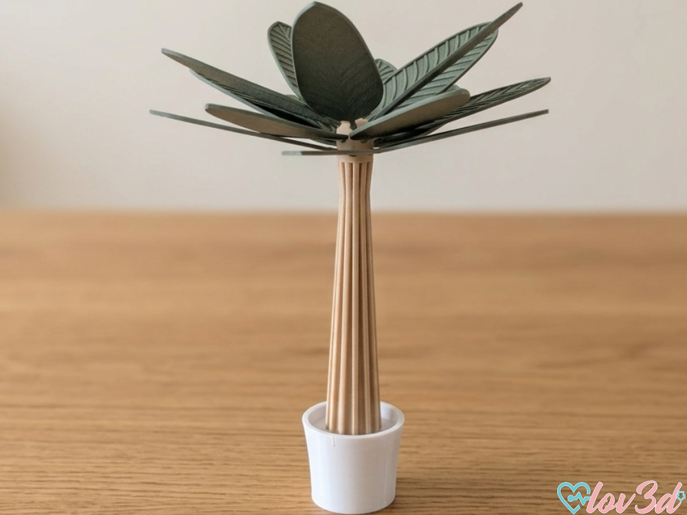 Modern Modular Miniature Palm Tree Kit