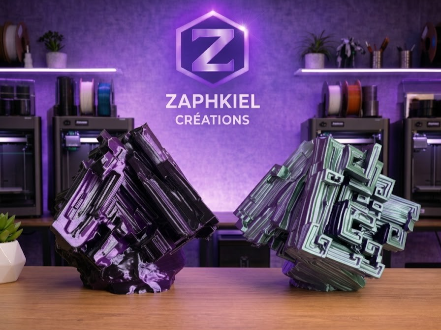 Bismuth Crystal – Inspired by Crimson Desert