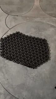 Nasa Fabric - Triangles view 3
