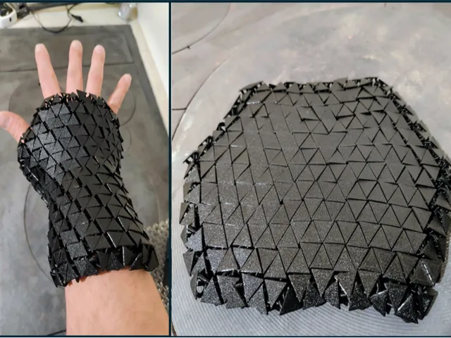 Nasa Fabric - Triangles