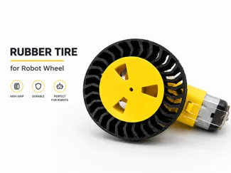 Robot Wheel Rubber Tire