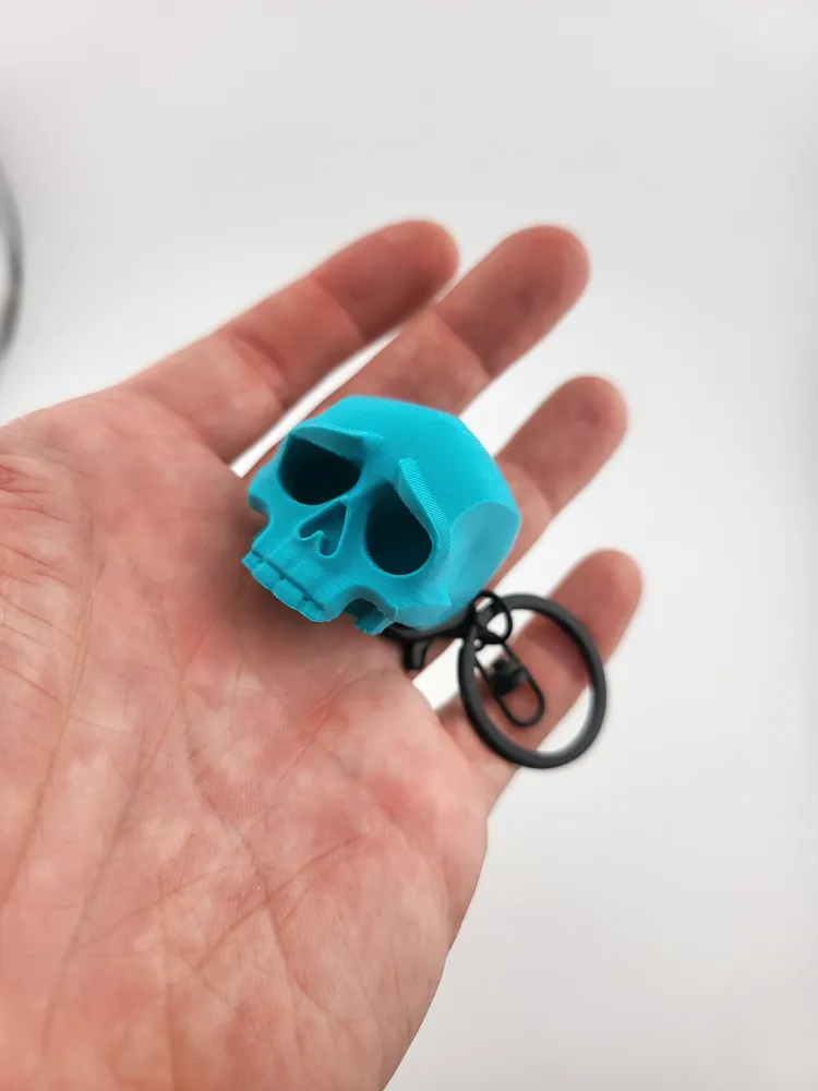 skull desk decor key figure - Free 3D Print Model - MakerWorld