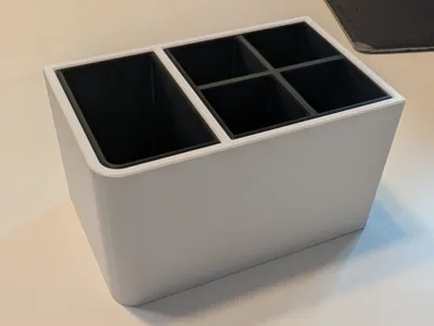 Toothbrush holder storage