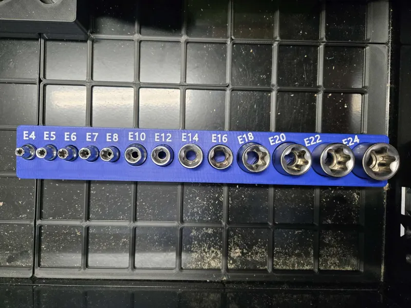 Husky eTorx (external torx / e-torx) Socket Holder