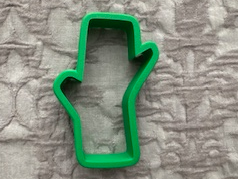 3.75" Tree Limb Wedding Cookie Cutter-Initials