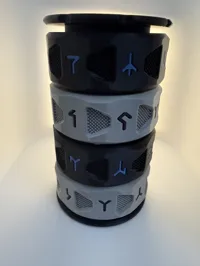Alien vault for 256x256mm 0.2mm layer, 2 walls, 15% infill