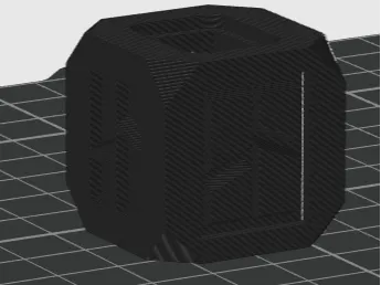 Bambu Cube TPU Test Print