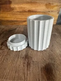 Boîte de rangement à couvercle vissé — photo 4