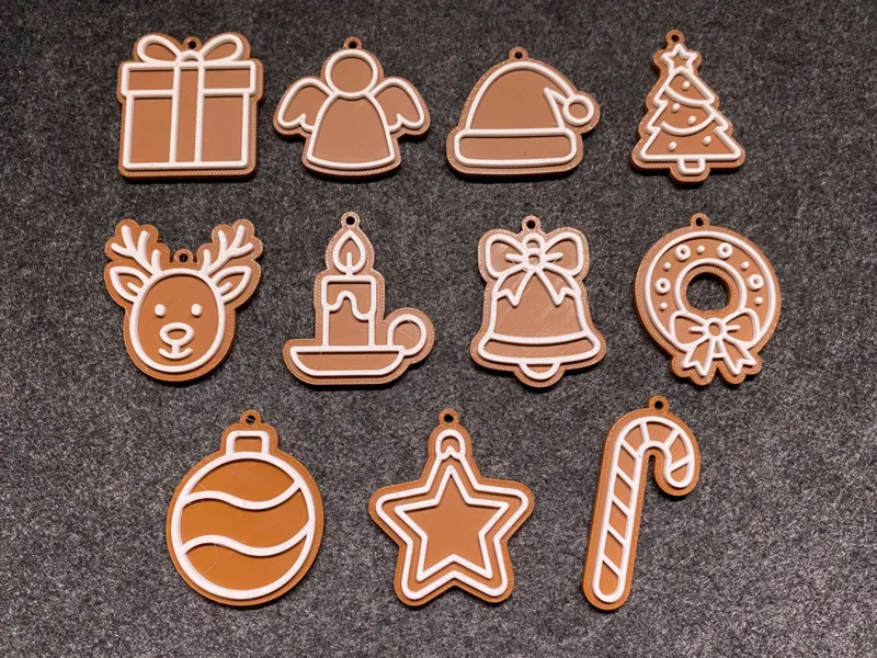 Gingerbread for the Christmas tree