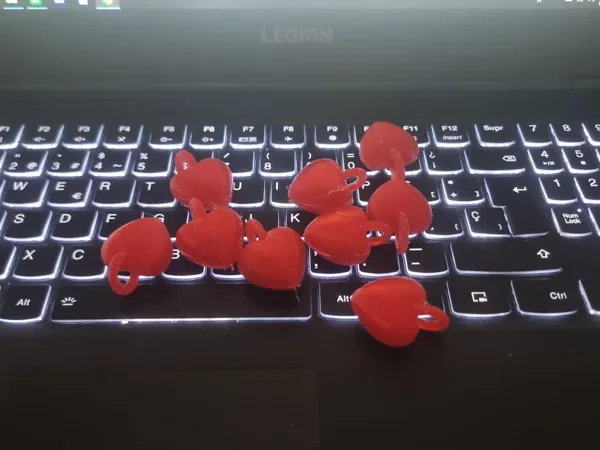 Pendentif cœur pour la Saint-Valentin