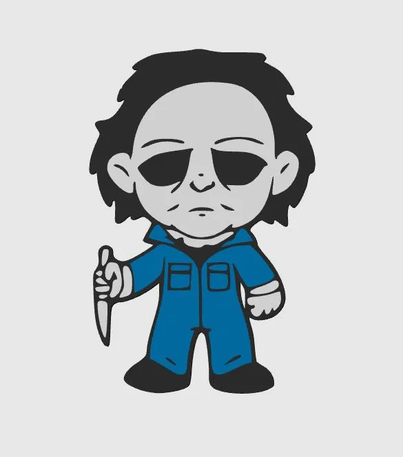 Michael Myers Earrings view 4