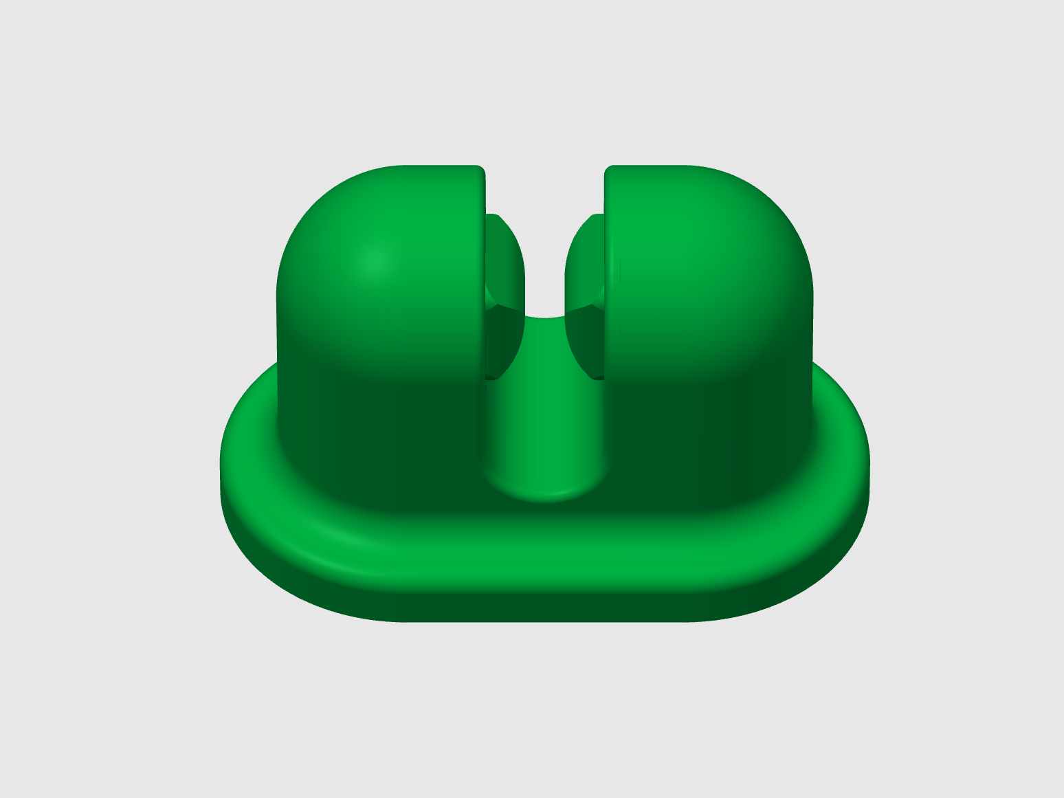 Miniatura 4 do modelo 3D 可定制超强弹力弹簧线缆固定器|不止于手机线缆 万物皆可夹|免支撑一键打印