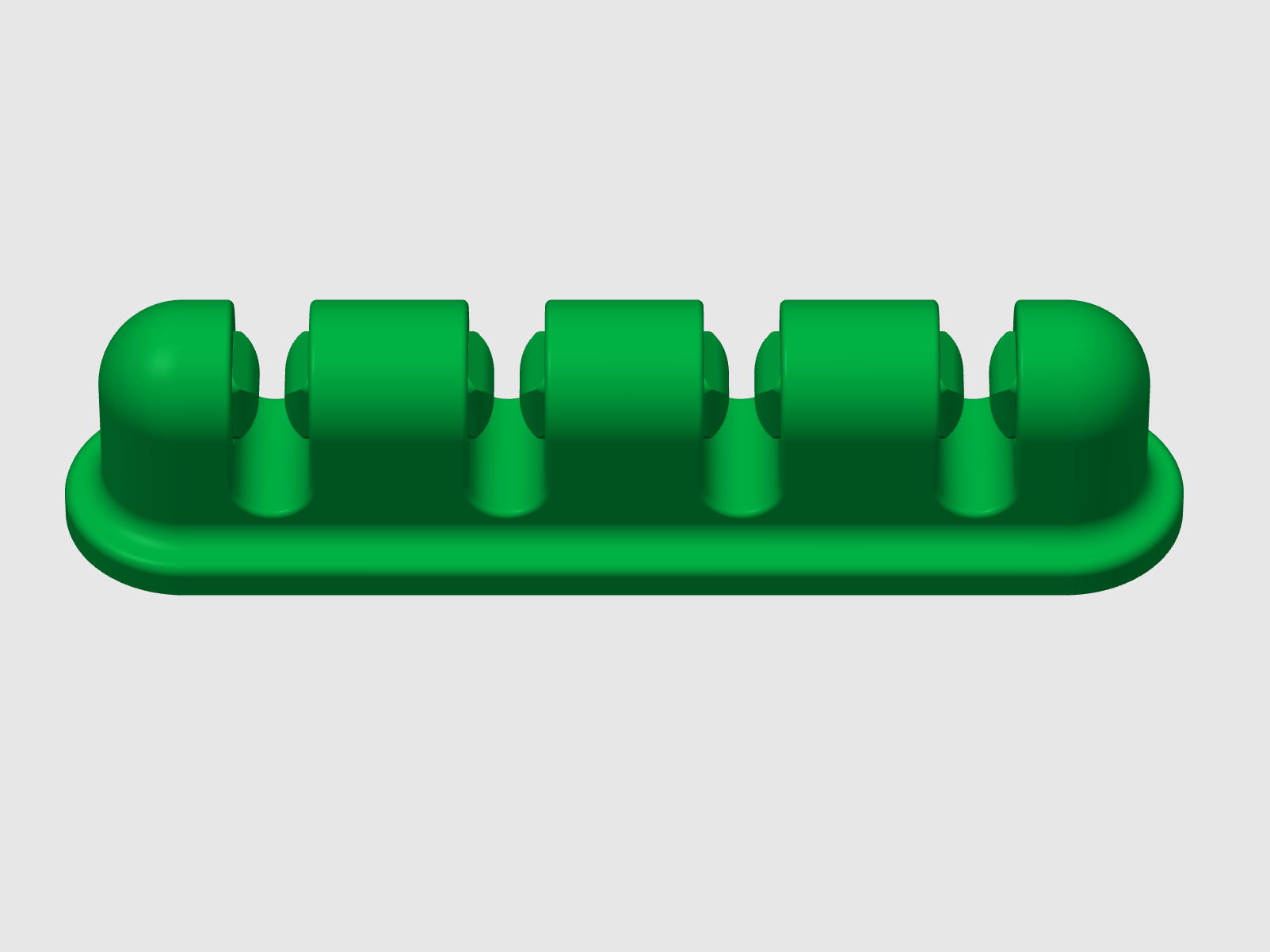 Miniatura 5 do modelo 3D 可定制超强弹力弹簧线缆固定器|不止于手机线缆 万物皆可夹|免支撑一键打印