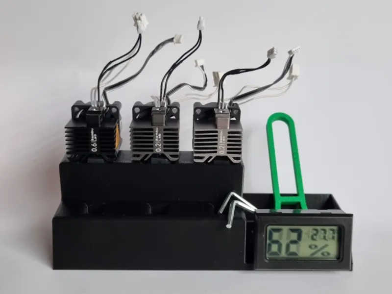 X1 Hotend, Nozzle, Extruder, tools magnetic holder